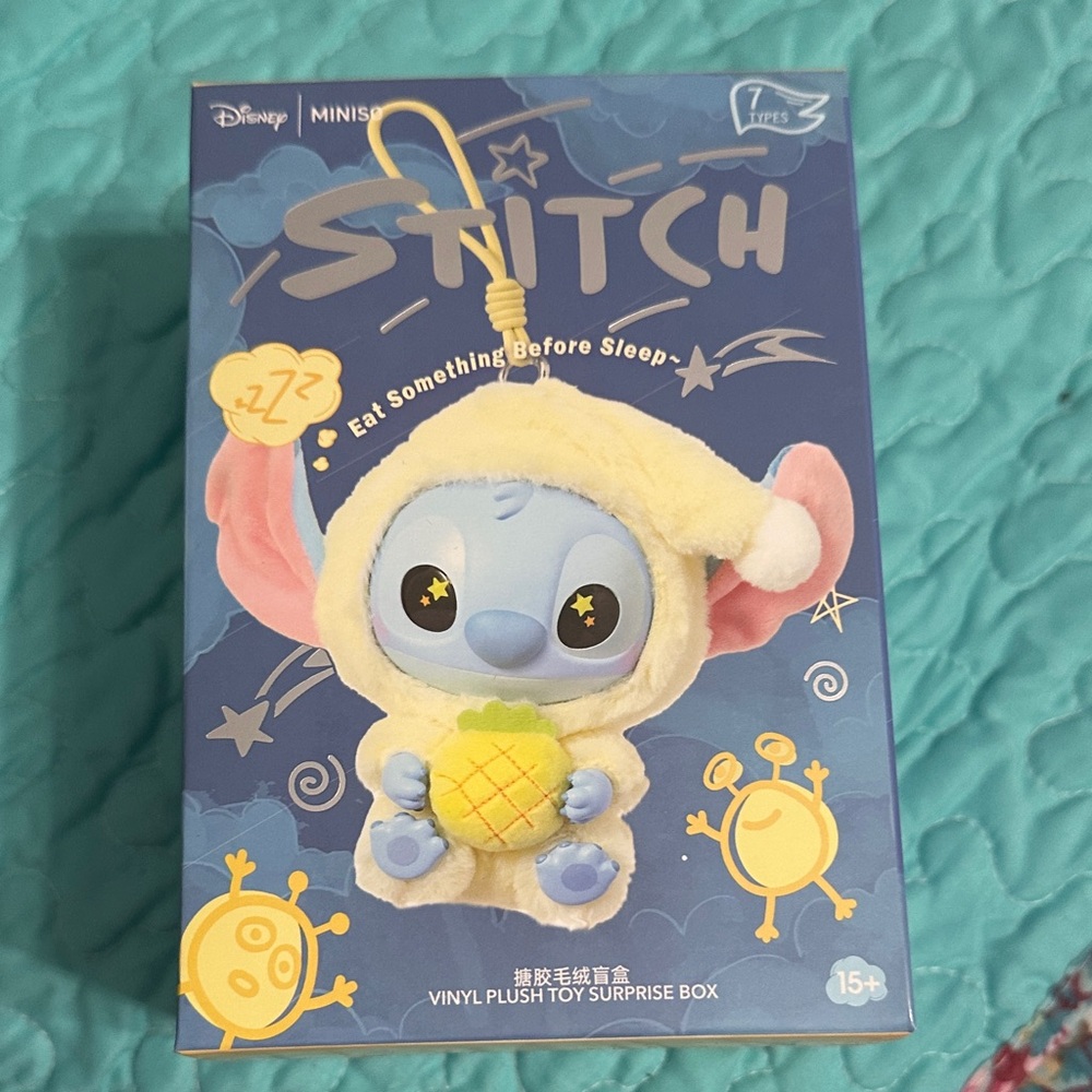 Disney miniso stitch plushy blind box sealed